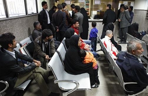 شلوغی درمانگاه ها و بیمارستان های تهران