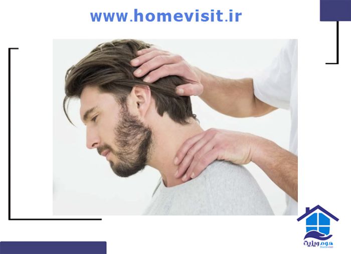 تمرین چرخش آرام گردن