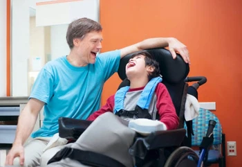 کاردرمانی کودک فلج مغزی یا cp